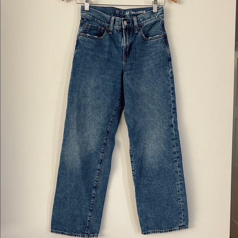 Gap 90's Loose Fit Boy’s Blue Jeans Size 12